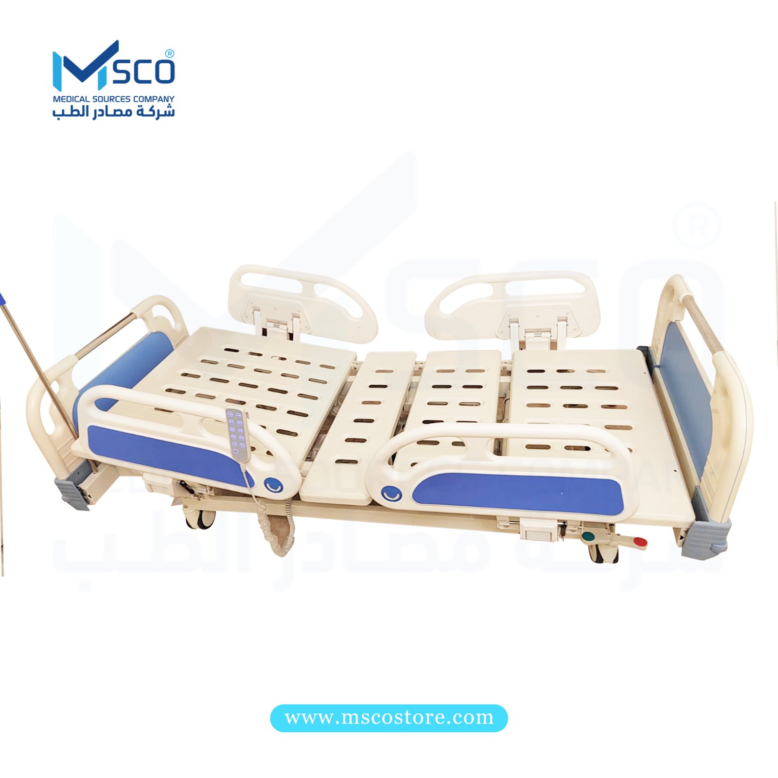 سرير طبي 4 حركات - عرض 120 فراشة