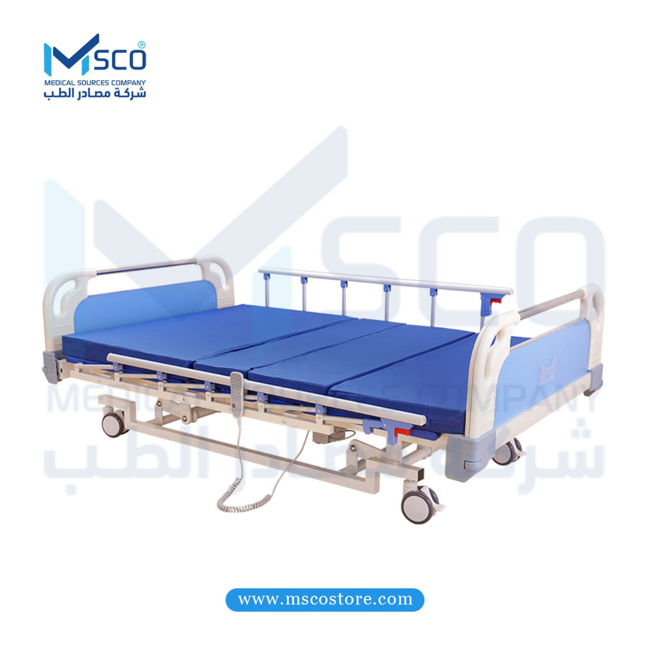 سرير طبي 4 حركات - عرض 90 سم