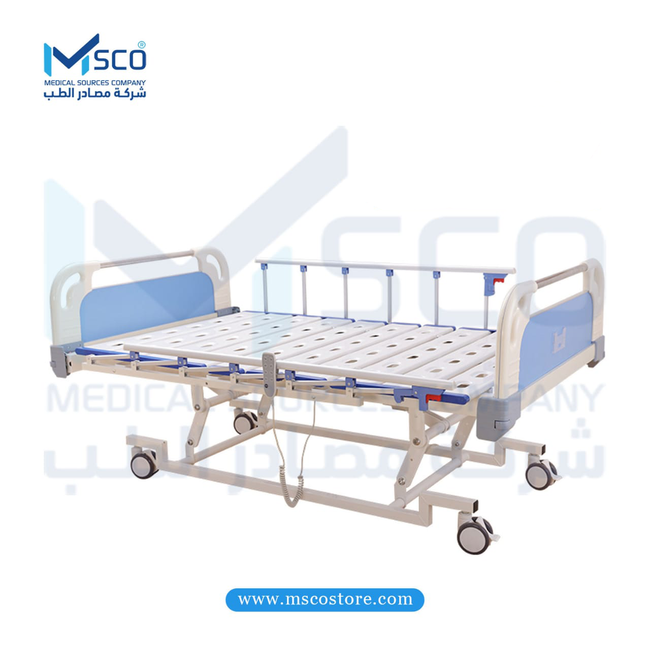 سرير طبي 4 حركات - عرض 90 سم - الصورة 4